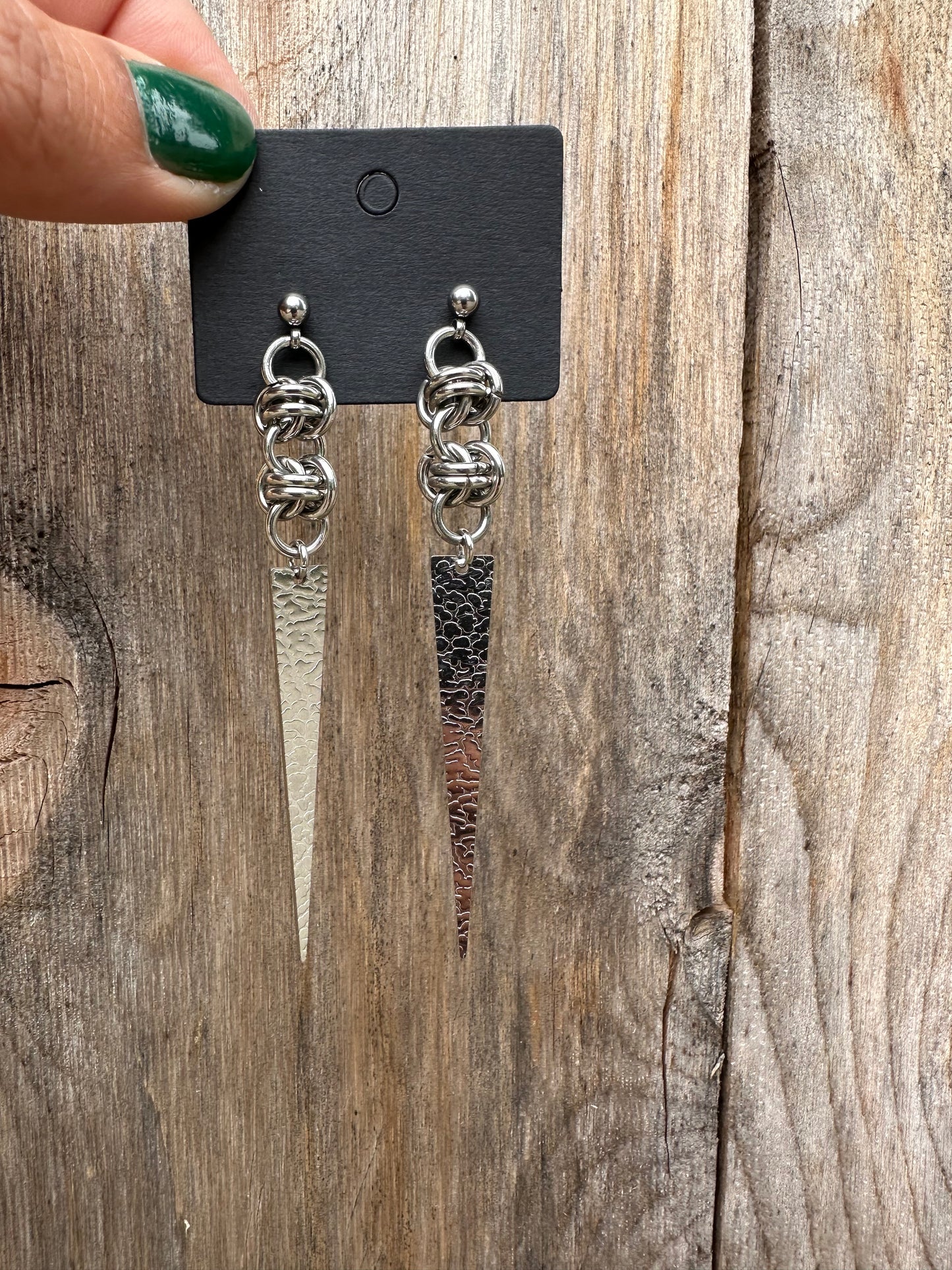Steel stiletto