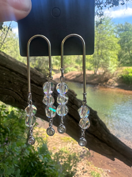 Iridescent drops